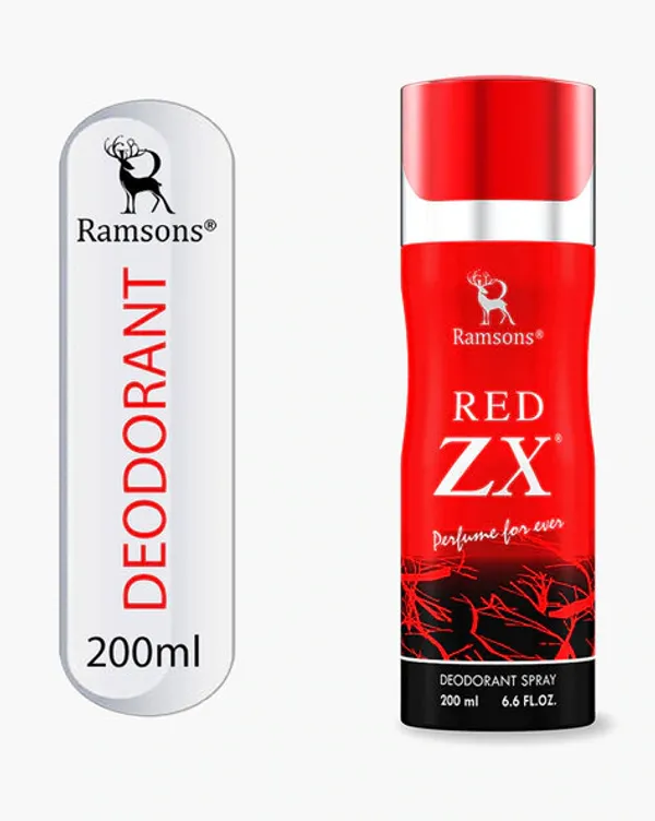 Red Zx Deodorant Spray | 200.0 ml